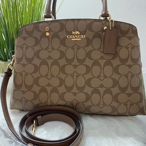COACH Lillie Carryall In Signature Canvas Im/Khaki